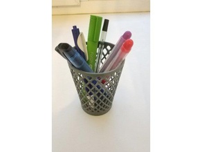 cup pens pencils household cups 3d print model - Mito3D