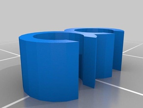 a10m bowden tube clips L'impression 3d 3d print model - Mito3D