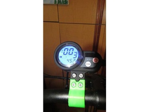 scooter lcd supporto d22mm hobby g-booster speedway il 3d print model - Mito3D