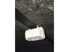 iris motion sensor v1 - drop ceiling clip mount household hubitat pir presence 3d print model - Mito3D