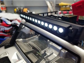 1 10 echelle galerie de toit barre lumière r c véhicules 3d print model - Mito3D