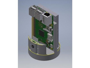 esas alındığı roket kamera monte edin hobi elektronik yüksek güç model raspberry pi 3d print model - Mito3D