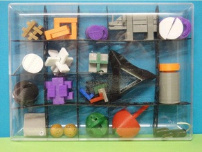 scatola di stoccaggio boite rangement gadget box archiviazione 3d print model - Mito3D