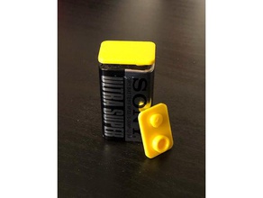 9v pp3 safety cap cover tool holders & boxes battery 3d print model - Mito3D