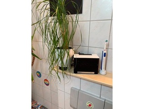 alexa plant pot stand decor 3d print model - Mito3D
