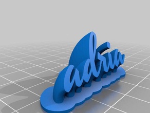 adri bureau de personnalisé 3d print model - Mito3D