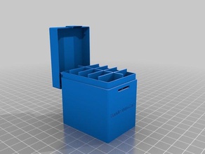 vfire pod caixa de try2 organização personalizado 3d print model - Mito3D