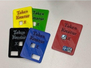token kreatur mtg magic gathering - flessibile giochi e giocattoli 3d print model - Mito3D