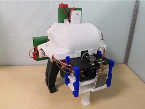 rubik's cube robot shelf robotics 3d print model - Mito3D