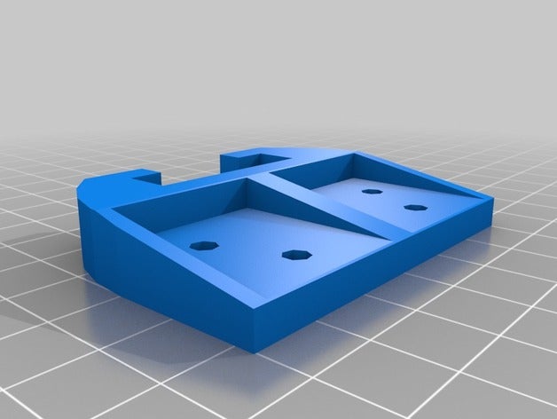 tiroir guide de centre les pièces rechange personnalisé 3D print model - Mito3D