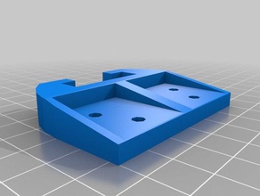 tiroir guide de centre les pièces rechange personnalisé 3d print model - Mito3D