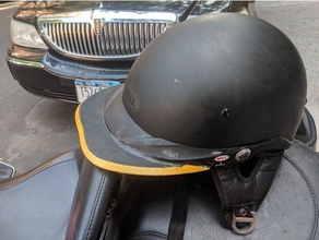 visera de extensión la campana pit boss casco motocicleta deporte y al aire libre bell el jefe piso 3d print model - Mito3D