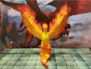 phoenix toys & games dnd eagle 3d print model - Mito3D