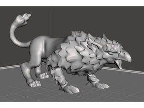 ailes de griffon jeux donjons dragons griffin gryphon sans 3d print model - Mito3D