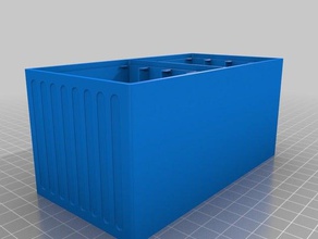 resistorbox 2x4 eletrônica personalizado 3d print model - Mito3D