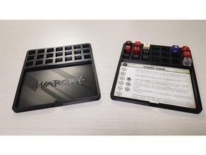 warcry dadi vassoio giocattolo & accessori di gioco età sigmar da tavolo urlo guerra 3d print model - Mito3D