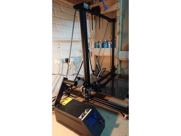 cr-10 s5 z axis frame brace 3d printer parts 3D print model - Mito3D