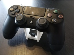 ps4 controller stand video games 3d print model - Mito3D