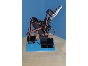protector adafruit 16-channel pwm arduino servo shield in der Robotik 12 Kanal iic Roboter robotarm servo-shield 3d print model - Mito3D