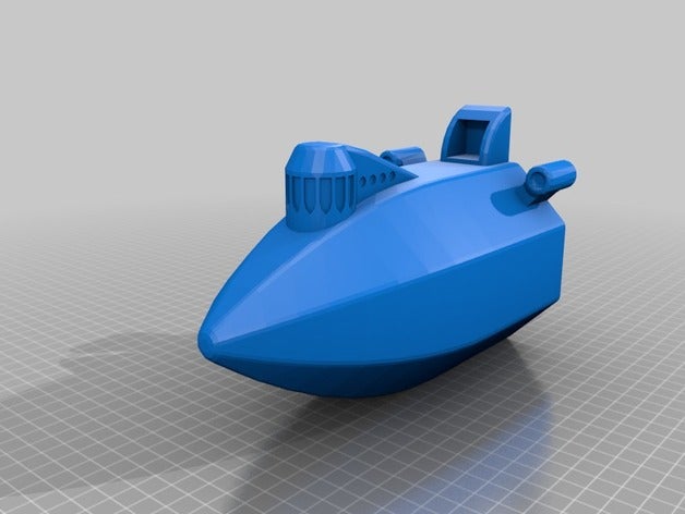 28mm scala zeppelin hobby wargame warhammer 40k 3D print model - Mito3D