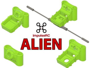 impulserc alien antenna mount + gps m8n crossfire r c vehicles impulse rc 3d print model - Mito3D