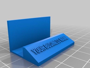 customizable business card holder office 3d printing cf3dprints 3d print model - Mito3D