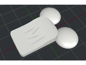 Reißverschluss mickey-design - Zubehör mickey-Maus zipperpull 3d print model - Mito3D