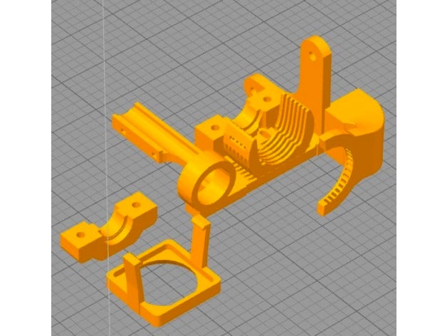 cr 10 e3dv6 p2 support Imprimante 3d accessoires 3D print model - Mito3D