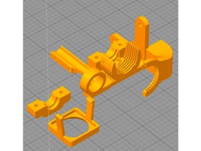 cr 10 e3dv6 p2 bracket 3d printer accessories 3d print model - Mito3D