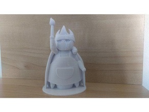 hollow knight nailmaster sheo La impresión en 3d carácter juego de video 3d print model - Mito3D
