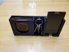Telefon Brieftasche keys - Organisation Halter Schlüssel mount wallet 3d print model - Mito3D