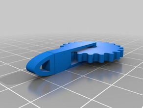 fidget key-chain 3d printing 3d print model - Mito3D