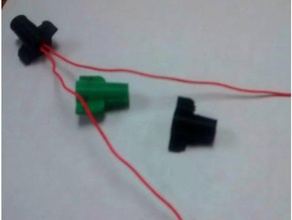 basic small wire wirenut electronics 3d print model - Mito3D