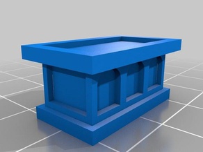 altar model furniture 3d print model - Mito3D