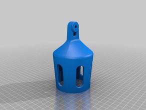 wedge cup holder 3d print model - Mito3D