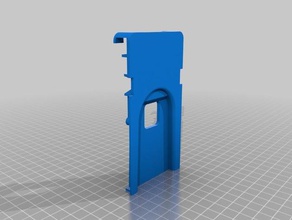 hetal cupboard plastic replacement parts box case hinge kitchen part 3d print model - Mito3D