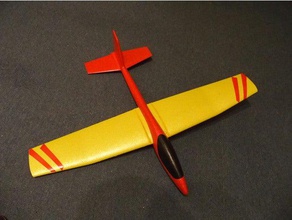 lidl glider rc conversion set r c vehicles plane 3d print model - Mito3D