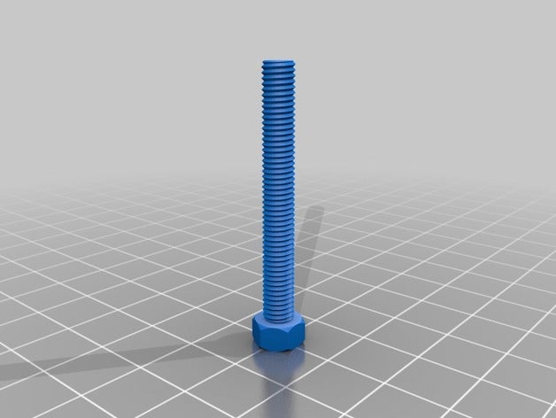 m5 x 40 tornillo hexagonal partes personalizado 3D print model - Mito3D