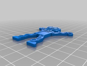 my customized bm robot keychain keychains 3d print model - Mito3D