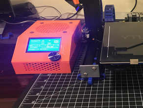 external case skr 13 pi 3 2 buck converters 92mm fan 3d printer parts raspberry 3d print model - Mito3D