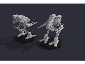 battletech mad dog old style vehicles 3d print model - Mito3D