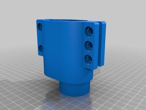 shaft clamp 3d print model - Mito3D