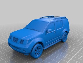 nissan navara van vehicles 3d print model - Mito3D