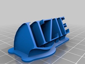 lizie 3 office customized 3d print model - Mito3D