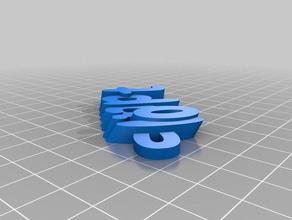 l projeksiyonda organizasyon özelleştirilmiş 3d print model - Mito3D