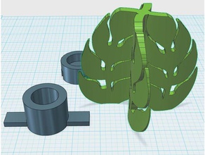 yaprak dikey Rüzgar jeneratörü şeklinde elektronik 3d print model - Mito3D