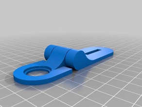 latch lock cardboard makedo tools 3d print model - Mito3D