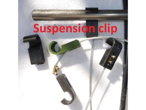 suspension clip décor le 3d print model - Mito3D