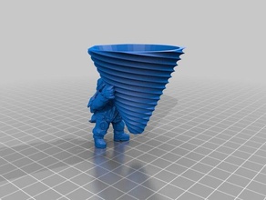 sub-terran vortex generating Zwerg Kreaturen 3d print model - Mito3D