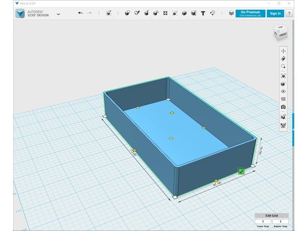 ikea alex cajón organizador de la oficina el 3D print model - Mito3D